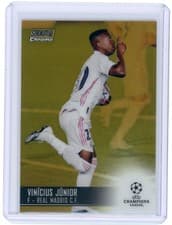 Vinicius Junior 2020 Stadium Club Chrome UEFA Champions League card