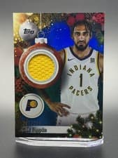 2025-26 Topps Holiday Player Relics Obi Toppin #PR-OT card