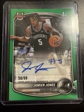 2025-26 Bowman Paper Prospects Retail Autographs Jamier Jones #PA-JJ card