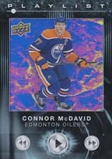 2024-25 Upper Deck Playlist Connor McDavid #PL-5 card