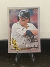 2025 Topps Heritage 1976 Redefined Jace Jung #76R-19 card