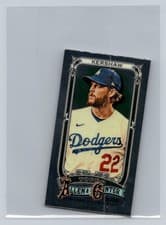 2025 Topps Allen & Ginter Mini Chrome Clayton Kershaw #37 card