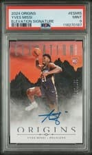 2024-25 Panini Origins Elevation Signatures Set Yves Missi #ES-MIS card
