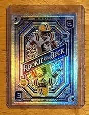 Malik Nabers 2024 Donruss Elite Rookie on Deck card