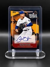 2025 Topps World Champion Autographs Gavin Stone #WCA-GS card