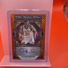 2024-25 Panini Obsidian Galaxy Ink Allan Houston #GI-ALN card