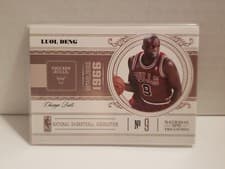 Luol Deng 2010 Panini National Treasures card