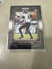 Desmond Ridder 2022 Panini Chronicles Prizm Black card