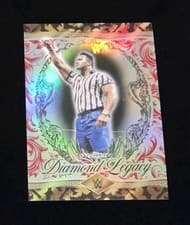 2026 Topps Chrome WWE The Rock Diamond Legacy The Rock #RDL-3 card