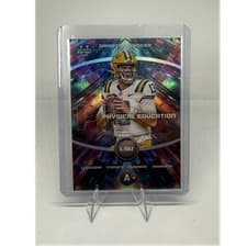 2025 Bowman University Chrome Physical Education Refractor Garrett Nussmeier #PE-4 card