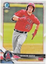 Brandon Marsh 2018 Bowman Draft card