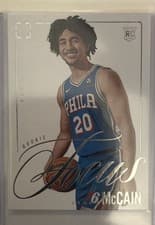 2024-25 Panini Photogenic Rookie Focus Set Jared McCain #6 card