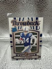 2025 Donruss Rated Rookie Throwback Tyler Warren #12 card