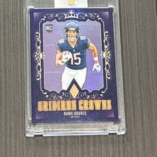 2024 Panini Phoenix Gridiron Crowns Rome Odunze #GC-ROE card