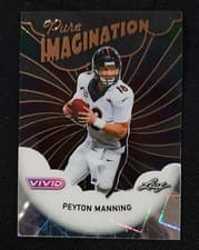 2025 Leaf Vivid Pure Imagination Peyton Manning #PB-35 card