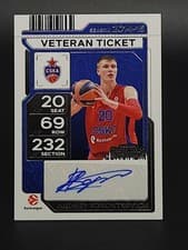 2025-26 Panini Contenders EuroLeague Veteran Ticket Andrey Vorontsevich #26 card