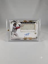 2025 Topps Inception MLB First Milestone Autograph Relics Ronny Simon #FMAR-RS card
