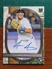 2025 Topps Museum Collection Archival Autographs Jace Jung #AA-JJU card