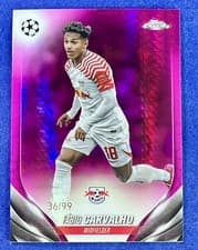 Fabio Carvalho 2023 Topps Chrome UEFA Club card