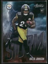 2025 Panini Absolute By Storm Kaleb Johnson #8 card