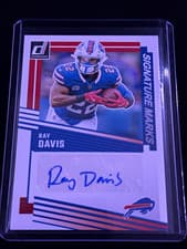 2025 Donruss Signature Marks Ray Davis #SM-RDS card