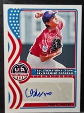 2025 Panini Stars & Stripes 16U/17U National Team Signatures Connor Salerno #NTS-CS card