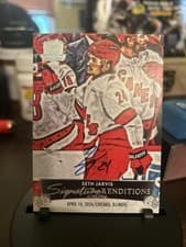2024-25 Upper Deck The Cup Signature Renditions Seth Jarvis #SR-SJ card