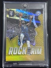 2024-25 Panini Totally Certified Rock the Rim Joel Embiid #8 card