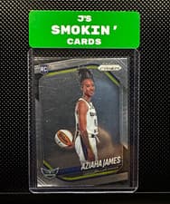 2025 Panini Prizm WNBA Base Set Aziaha James #141 card