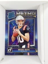 2024 Donruss Rated Rookies Retro Drake Maye #16