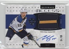 Colton Parayko 2024-25 Upper Deck Ultimate Collection Ultimate Access Patch Autos card