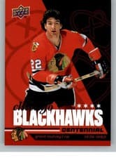 2025-26 Upper Deck Chicago Blackhawks Centennial Box Grant Mulvey #62 card