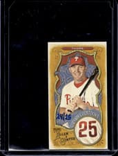 2025 Topps Allen & Ginter Uniform Countdown (Minis) Jim Thome #UC-25 card