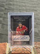 2025-26 Upper Deck Black Diamond Sparkling Scripts Evan Rodrigues #SS-ER card