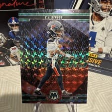 C.J. Stroud 2025 Panini Mosaic Touchdown Masters card