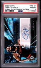 2025-26 Topps Retail Rush Signatures James Harden #RS-JH card