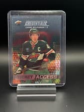 2025-26 Upper Deck Credentials Acetate Ticket Access Jared Spurgeon #TA-SP card