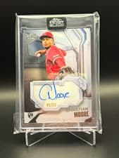 2026 Topps Chrome Black Ivory Autographs Christian Moore #IVA-CM card