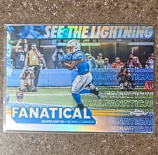 2025 Topps Chrome Fanatical Omarion Hampton #FF-2 card