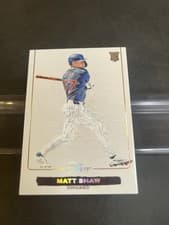 2025 Panini Three and Two Blank Slate Matt Shaw #3 card