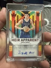 2024-25 Panini Court Kings Heir Apparent Autographs Zach Edey #HA-EDY card