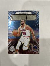 2024-25 Panini Mosaic Thunder Road Stephen Curry #5 card