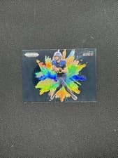 2025 Panini Prizm Draft Picks Black Color Blast Justin Herbert #27 card