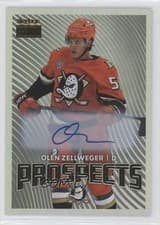 Olen Zellweger 2024-25 Skybox Metal Universe Skybox Premium Prospects Auto card