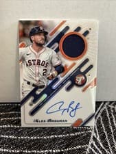 2025 Topps Pristine Pristine Pieces Autograph Relics Alex Bregman #PPAR-AB card