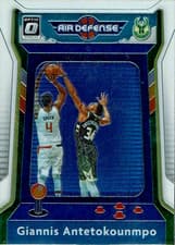 2020 Panini Donruss Optic Air Defense Giannis Antetokounmpo #1 card