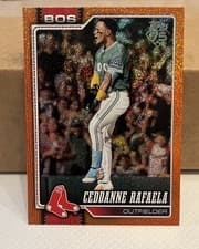 2026 Topps Real One Relics Ceddanne Rafaela #101 card