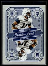 2025 Donruss Elite Rookie On Deck Abdul Carter #7 card