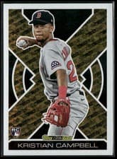 2025 Topps Update Topps Black Gold Kristian Campbell #BG-2 card