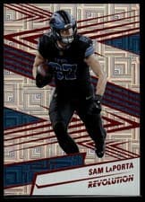 Sam LaPorta 2025 Panini Revolution card